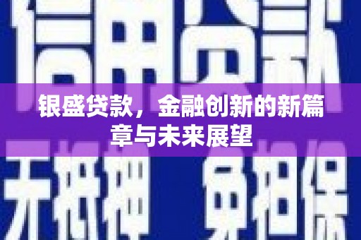 阿勒泰银盛贷款，金融创新的新篇章与未来展望