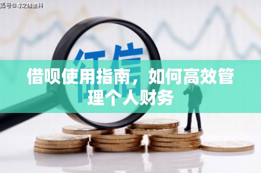吉州借呗使用指南，如何高效管理个人财务