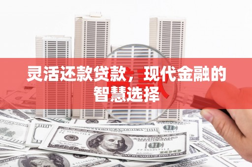灵武灵活还款贷款，现代金融的智慧选择