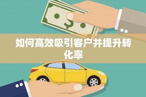海丰如何高效吸引客户并提升转化率