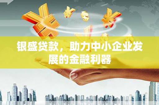 九台银盛贷款，助力中小企业发展的金融利器