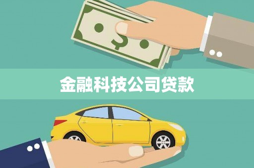 黔西金融科技公司贷款