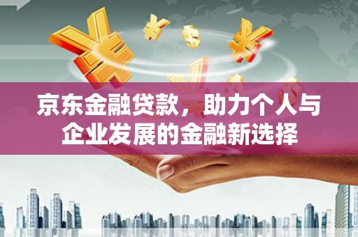 玉树京东金融贷款，助力个人与企业发展的金融新选择