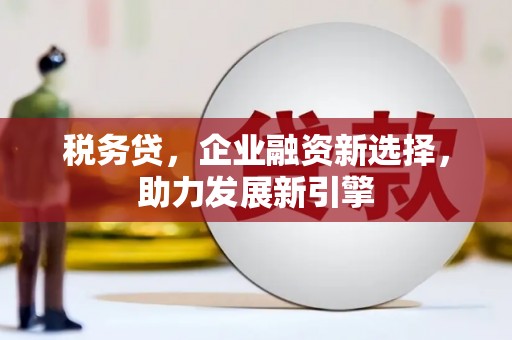 滑县税务贷，企业融资新选择，助力发展新引擎
