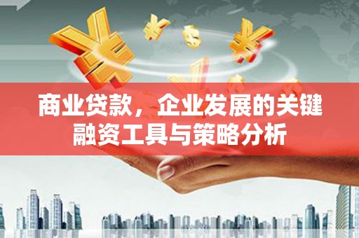 水城商业贷款，企业发展的关键融资工具与策略分析