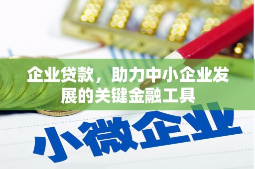 汝阳企业贷款，助力中小企业发展的关键金融工具
